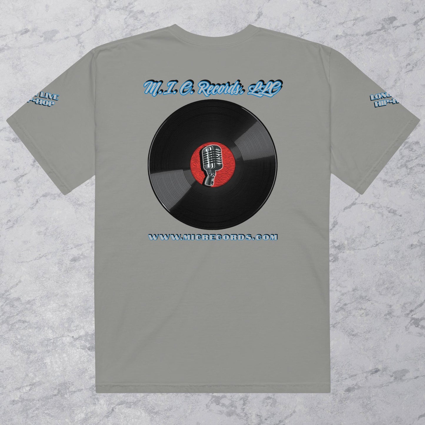 M.I.C. Records, LLC - Grey Tee