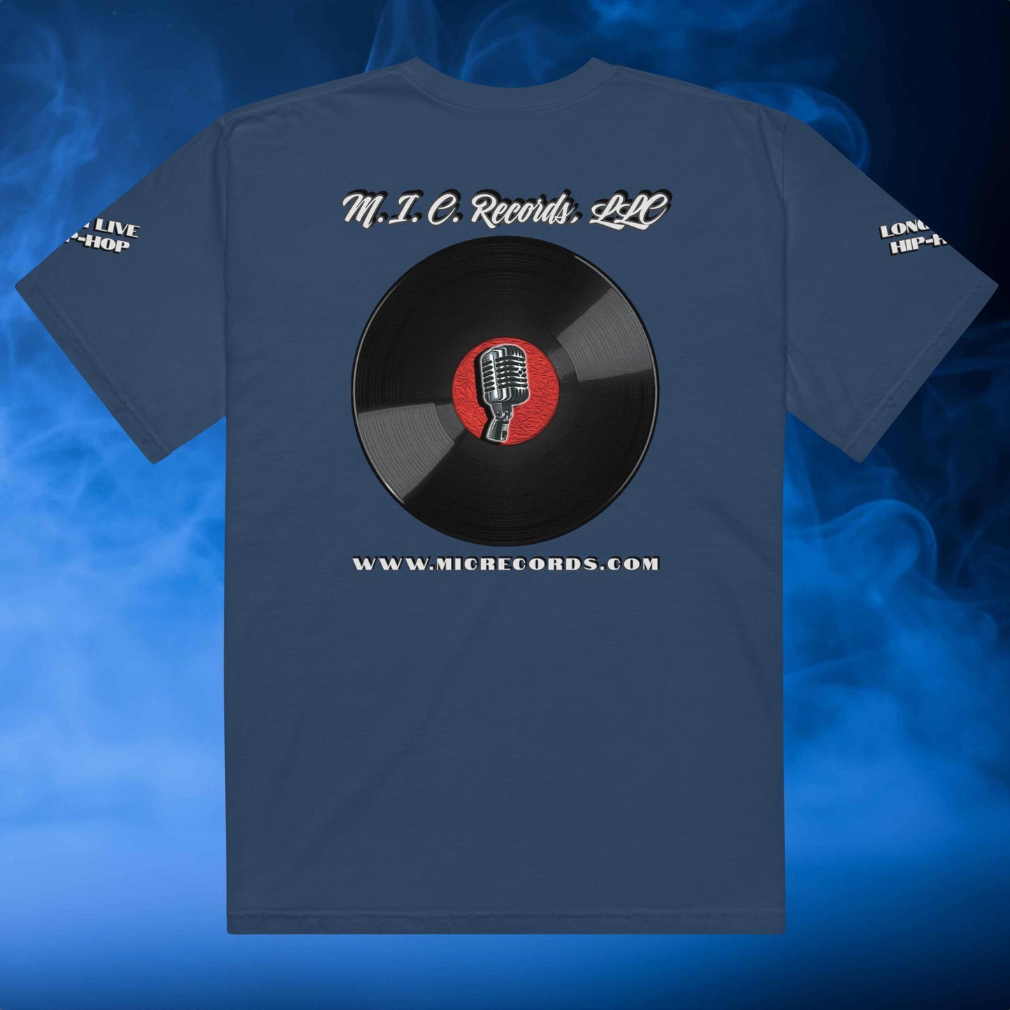 M.I.C. Records, LLC - Navy Tee